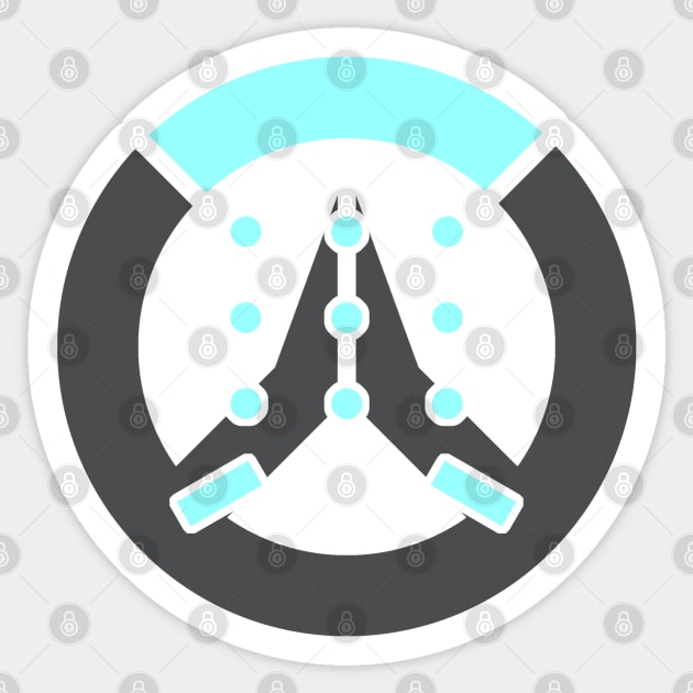 Zenyatta Overwatch Logo Sticker by MotherBoredom